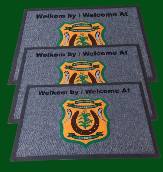 Branded logo mats welcome Door Mats