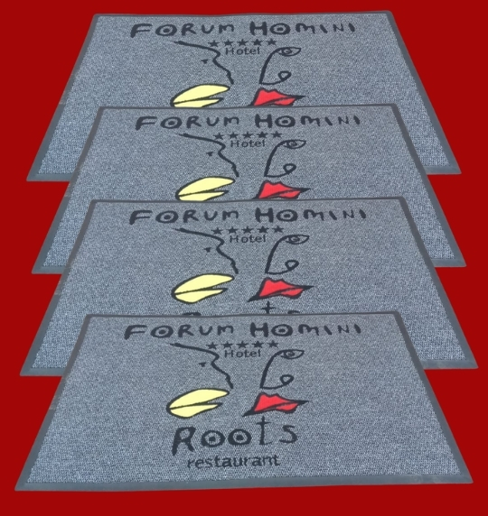 Branded logo mats welcome Door Mats