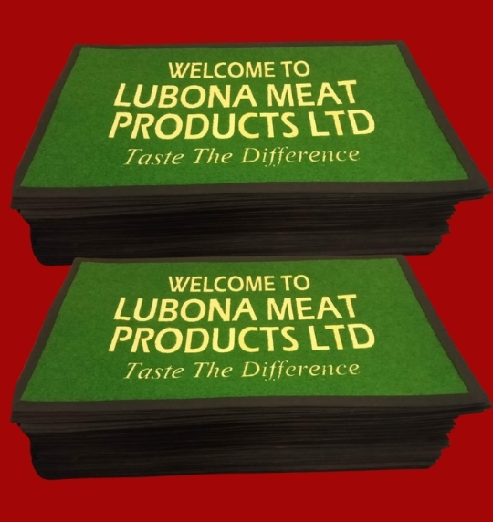 Branded logo mats welcome Door Mats