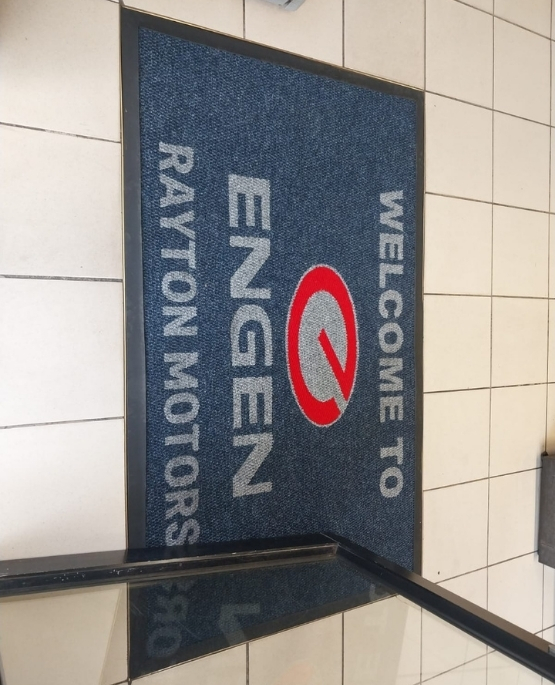 Branded logo mats welcome Door Mats