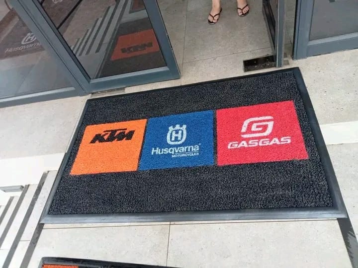 Branded logo mats welcome Door Mats